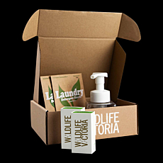 Paper Soap and Bottle Gift Set