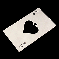 Playing Card Bottle Opener