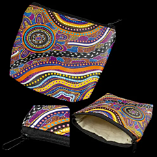 "Generations" Zippered Coin Purse