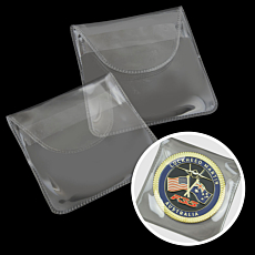 CP12 Clear PVC Slide Pouch