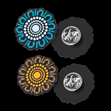 Healing Circle Lapel Pin "Healing Journey"