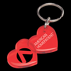 Heart Keyring