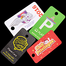 Plastic Membership Key Tags