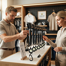 Custom Golf Club & Shoe Cleaning Tool