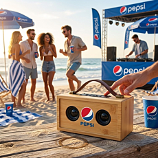 Custom Bamboo Wireless Speaker