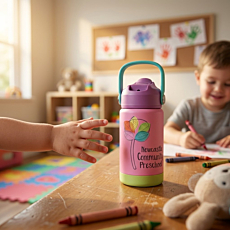 Custom 350ml Stainless Steel Kids Bottle