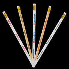 Rubber Tipped Newspaper Unsharpened Pencil