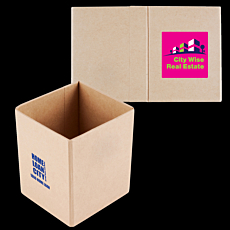 Folding Cardboard Pen Holder
