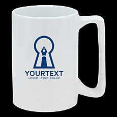 Macho Mug/White