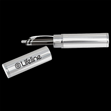 Pen Presentation Tube - Silver