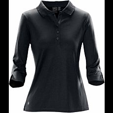 Women's Eclipse Pique 3/4 Sleeve Polo