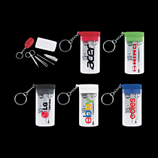 Manicure Set On Keychain