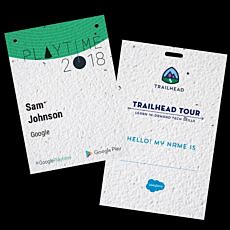 Plantable Event Badges
