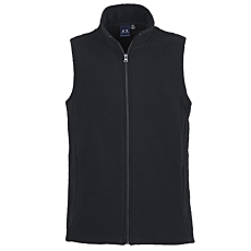 Ladies Plain Micro Fleece Vest
