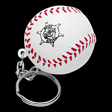 Stress Baseball Keychain