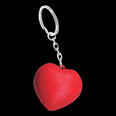 Stress Heart Keychain