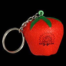 Stress Strawberry Keychain