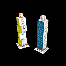 Revolving Tower 3D Calendar