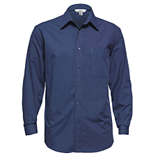 Mens Micro Check Long Sleeve Shirt