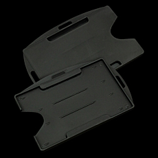 Open Face Rigid Card ID Holder