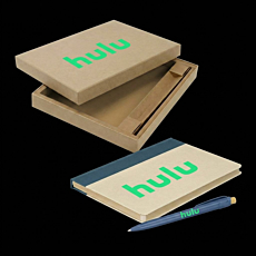Custom Notebook and Pen Set