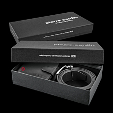 Pierre Cardin Leather Wallet Belt Gift Set