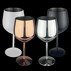 Bella Stainless Steel Wine Glass