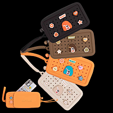 PVC Charm Phone Pouch