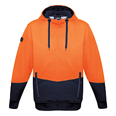 Unisex Hi Vis Textured Jacquard Hoodie