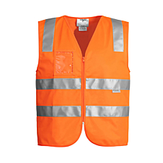 Unisex Hi Vis Full Zip Vest