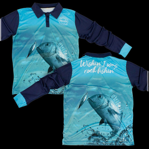 Customized Fishing Shirts Sublimation Print Dye Sublimated