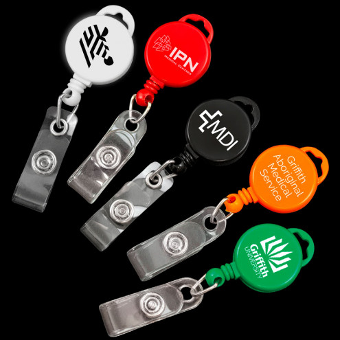 Retractable Badge Reels & Security ID Pullers