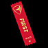 Red/Gold First Place