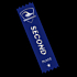 Blue/Silver Second
