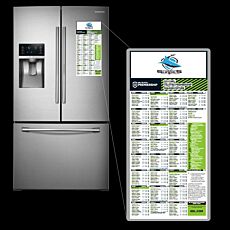NRL Fridge Magnets Fixture Card