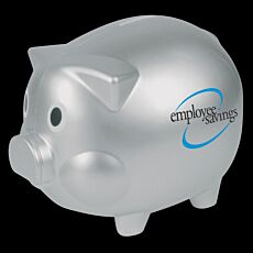 Silver Piggy Bank