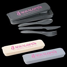 Bamboo Fiber Cutlery Set