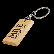 Artisan Key Ring Rectangle