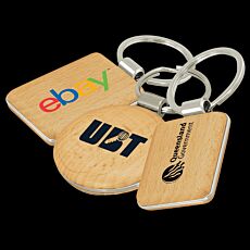 Wood/Metal Keyring