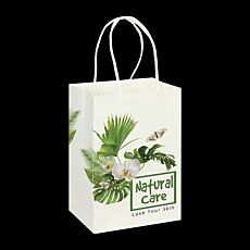 Full Colour Small Paper Carry Bag 