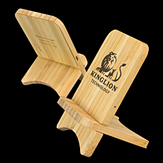 Bamboo Wireless Charging Stand
