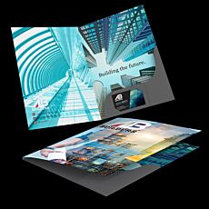 A4 Presentation Folder with Spine