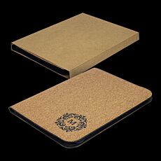 A4 Sakura Cork Portfolio