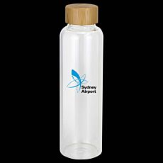 Eden Glass Bottle Bamboo Lid