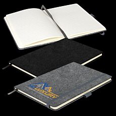 RPET Felt Hard Cover Notebook
