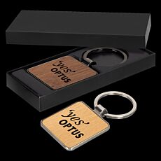 Santo Key Ring - Square