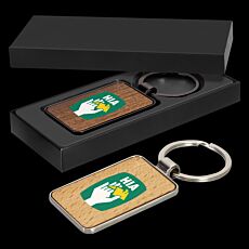 Santo Key Ring - Rectangle