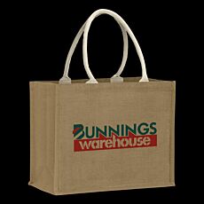 Torino Starch Jute Tote Bag