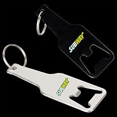 Beverage Bottle Opener Key Ring