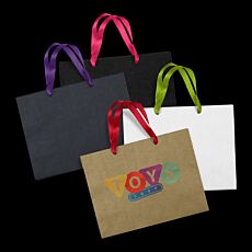 Large Ribbon Handle Paper Bag